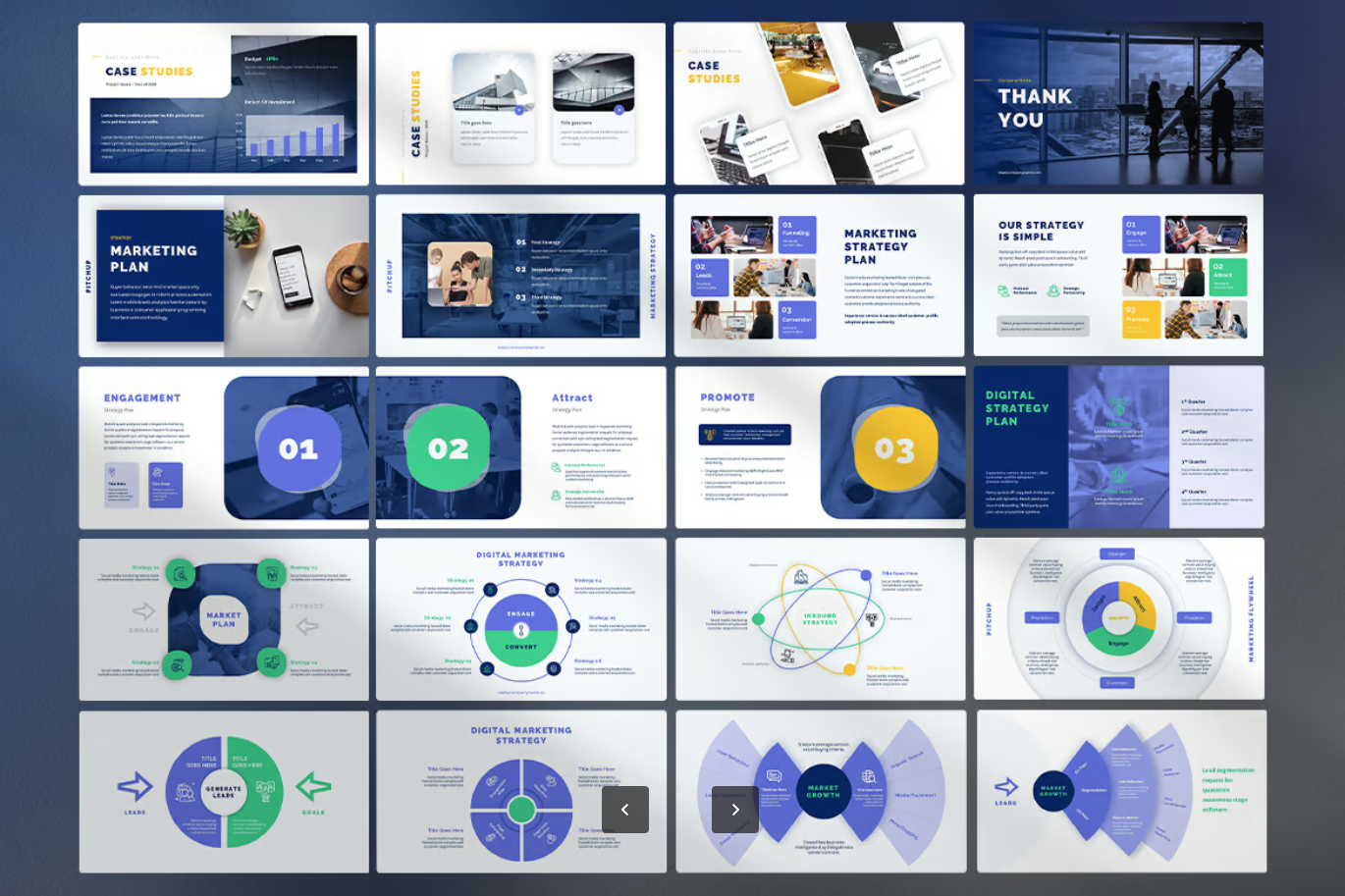 Keynote商业计划书PPT模板 Pitch Deck营销方案可编辑苹果风设计Pitch Deck With Marketing Plan Keynote-演示喵HUB
