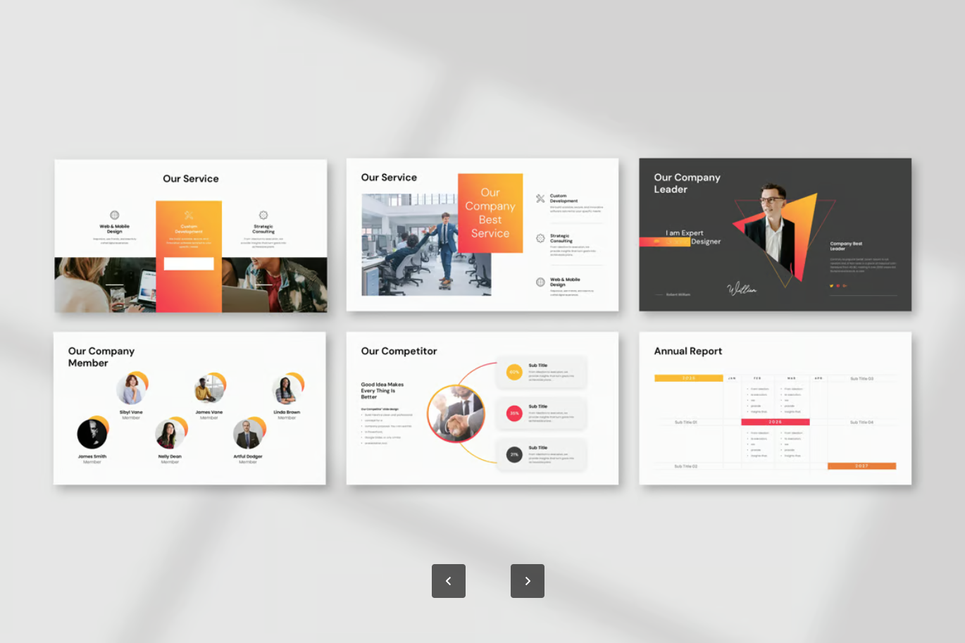 高端商务PPT模板公司提案可编辑企业级动态设计简约风2025Company Proposal Presentation Template-演示喵HUB