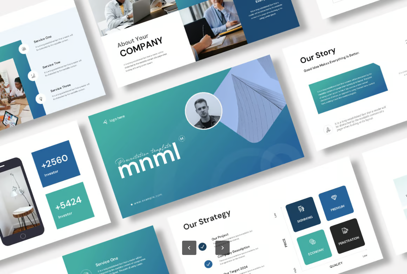 极简商务PPT模板高级感简约风可编辑Minimal设计演示文稿Minimal Simple Presentation Template-演示喵HUB