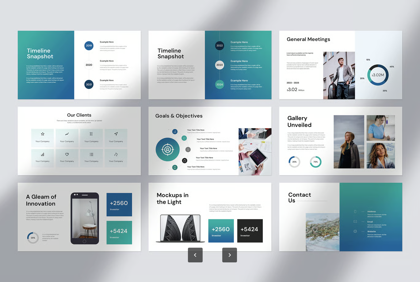 极简商务PPT模板高级感简约风可编辑Minimal设计演示文稿Minimal Simple Presentation Template-演示喵HUB
