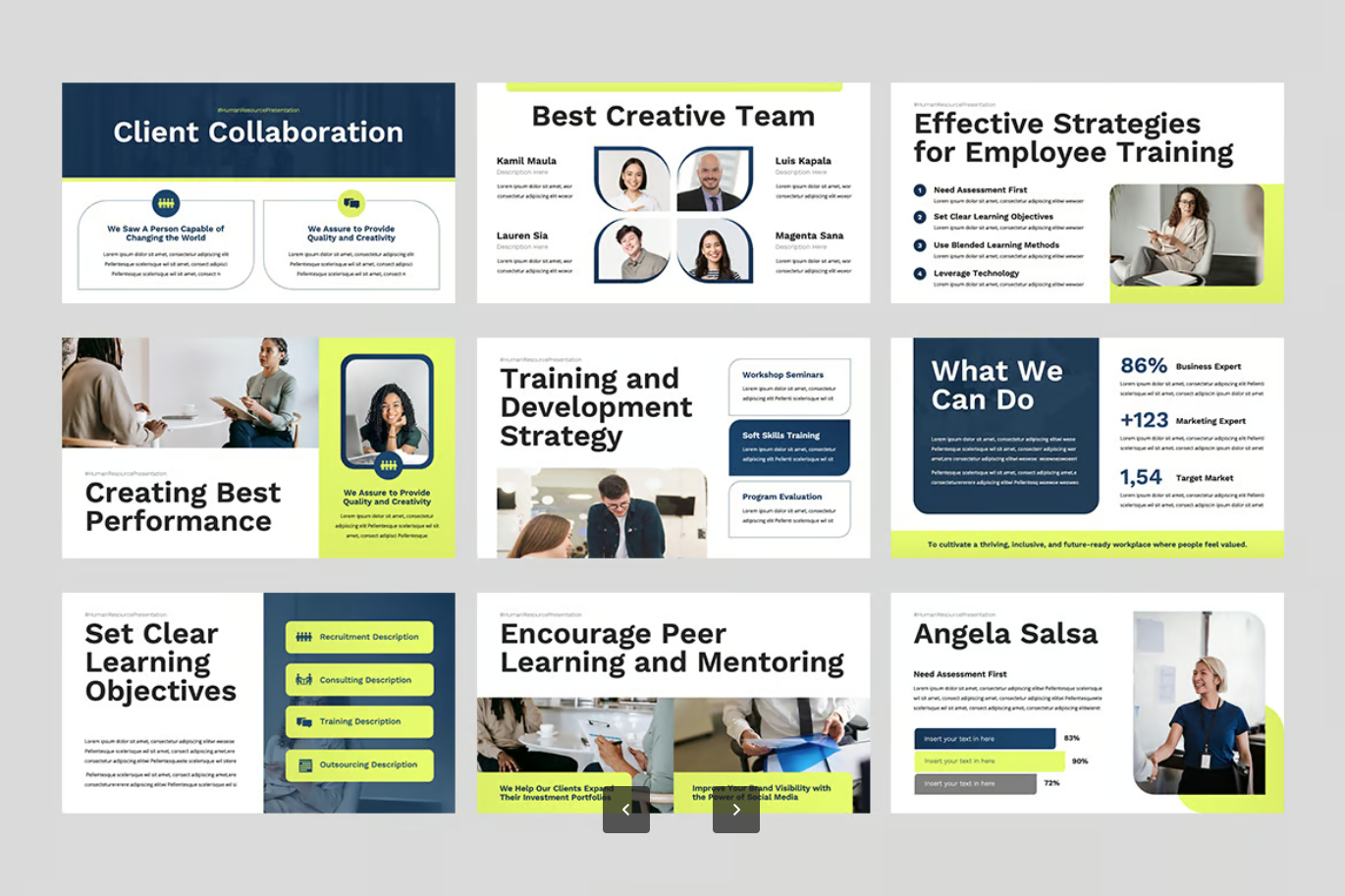 人力资源PPT模板可编辑高端大气2024企业述职报告竞聘专用Human Resource Powerpoint-演示喵HUB