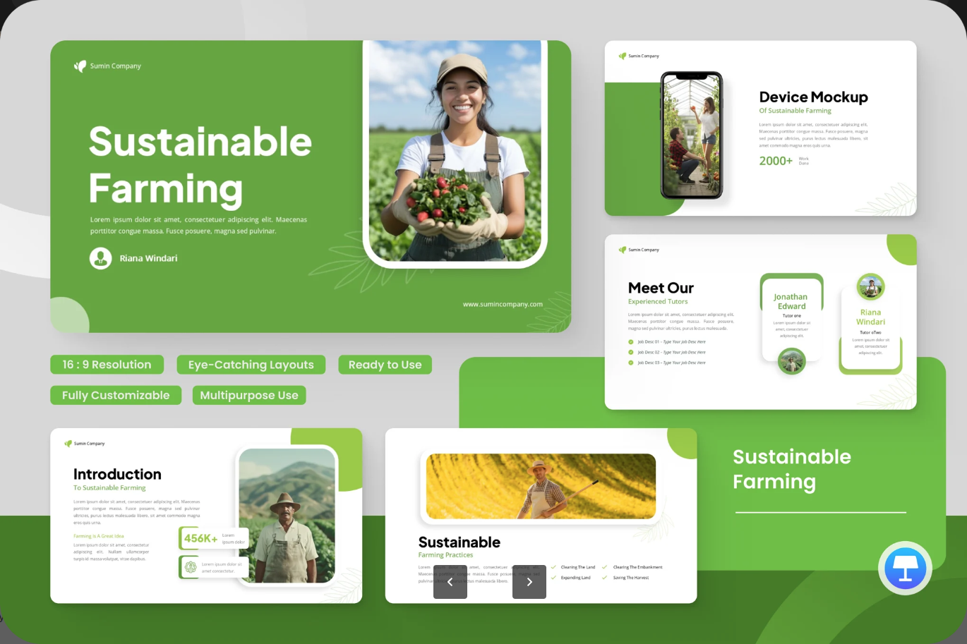 2024热销可持续有机种植套装生态农业工具环保认证家庭园艺必备Sustainable Farming-演示喵HUB