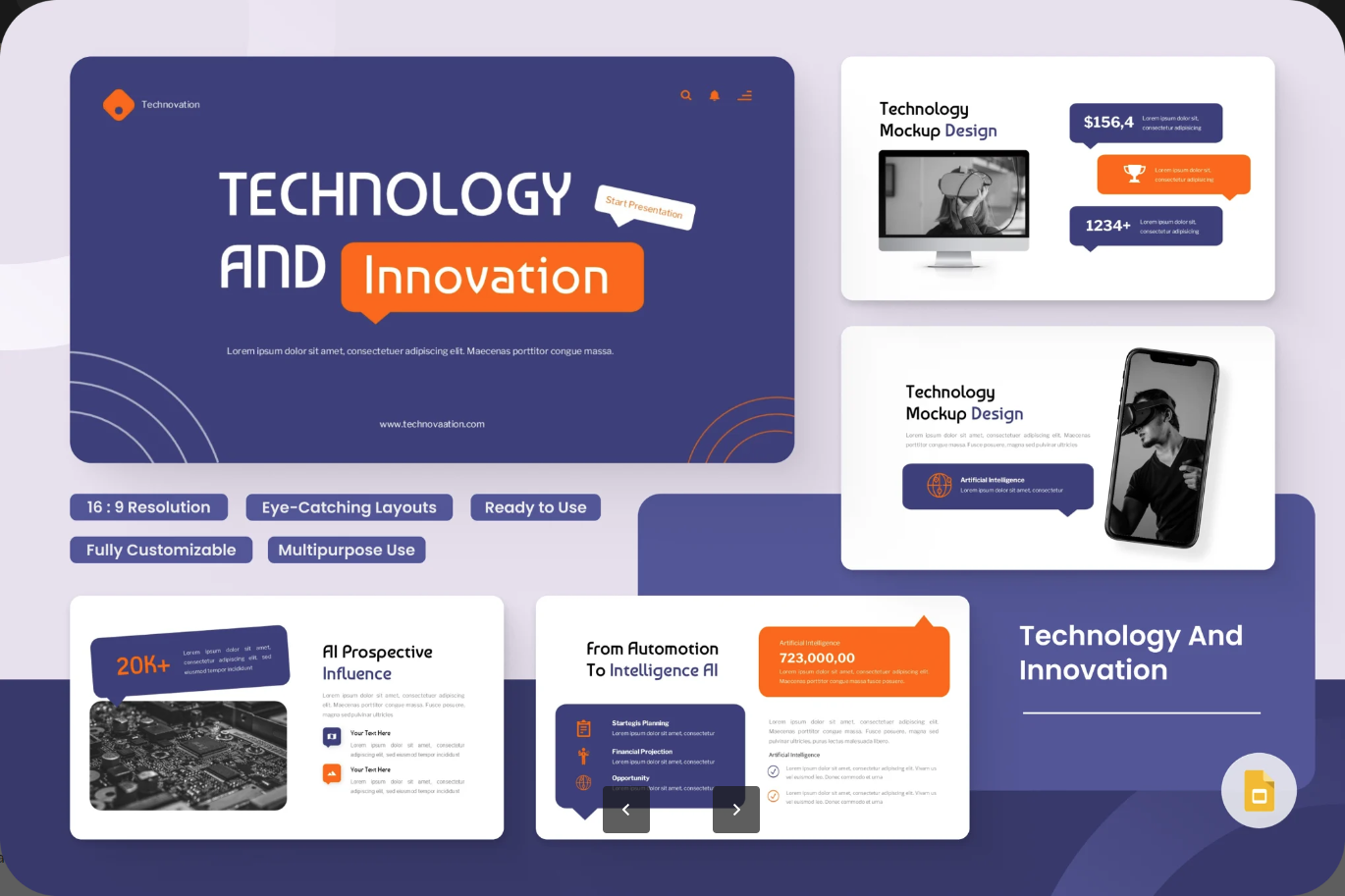 2024最新科技风创新商务PPT模板高级感动态可编辑简约大气Technology And Innovation-演示喵HUB