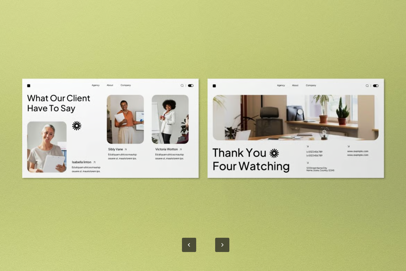 高级感黄白创意PPT模板 极简商务可编辑 ins风毕业答辩必备White Yellow Modern Agency Creative PPT-演示喵HUB